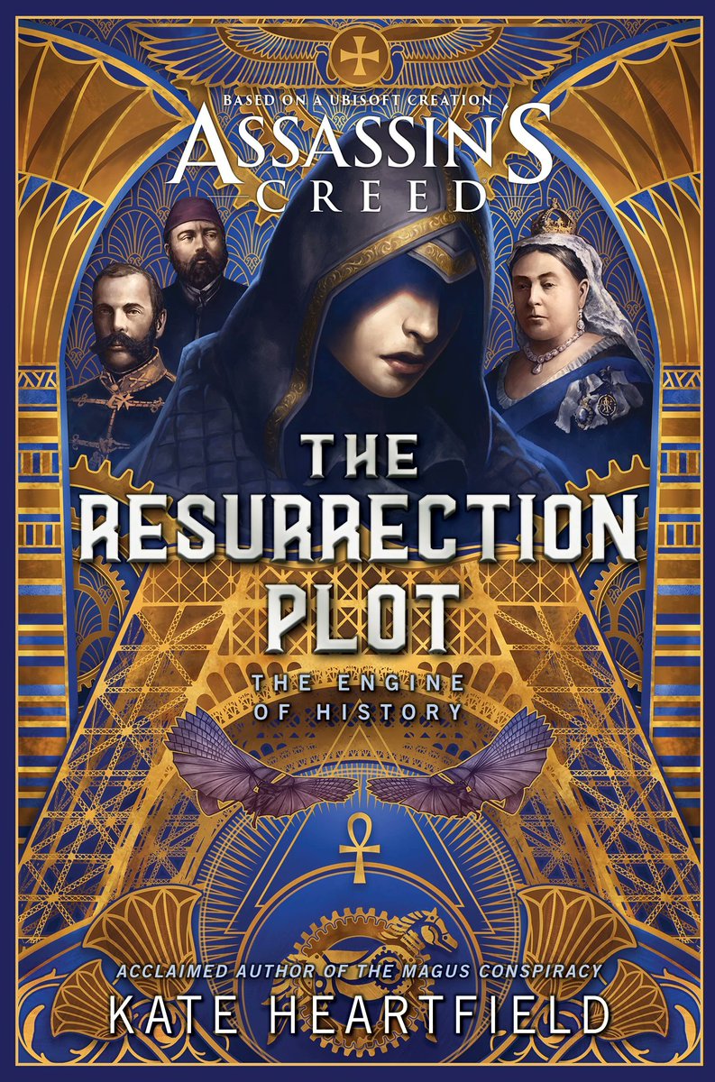 Today marks the global e-book, audiobook and US paperback release of #AssassinsCreed: The Resurrection Plot, the novel written by @kateheartfield and published by @AconyteBooks that acts as a sequel for #AssassinsCreed: The Magus Conspiracy! 

How many of you are you interested…