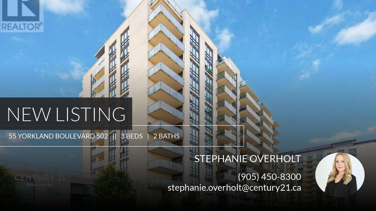📍 New Listing 📍 Take a look at this fantastic new property that just hit the market located at 55 Yorkland Boulevard 502 in Brampton. Reach out here or at (905) 450-8300 for more information homeforsale.at/55_YORKLAND_BO…