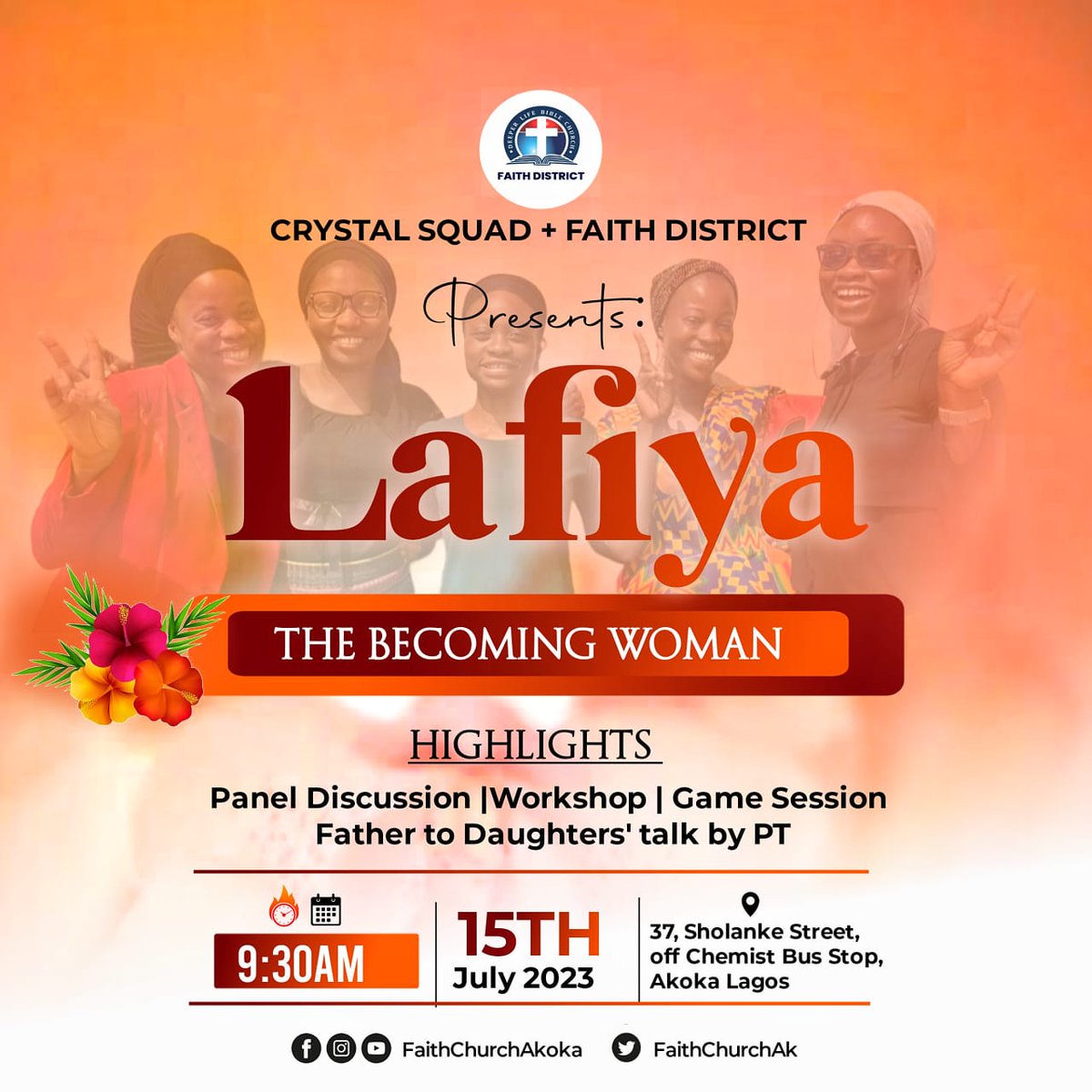 Join us on this transformative journey on Becoming at “Lafiya: The Becoming Woman” Register now at 👇🏽 bit.ly/3PGBPqT Don't snooze!