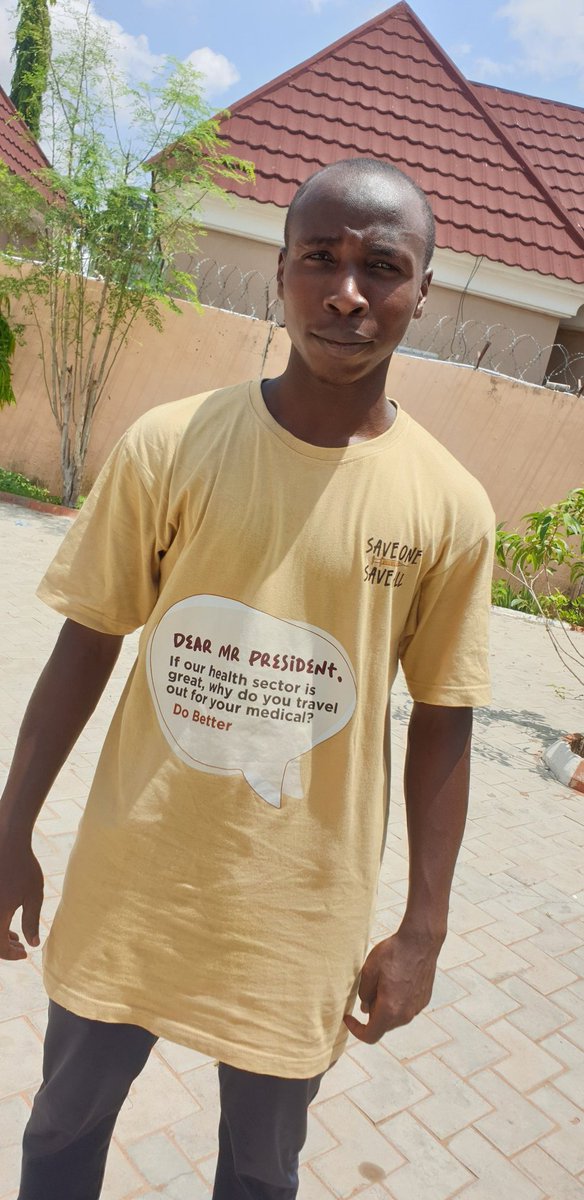 ihate_96's tweet image. Dear Mr. President @officialABAT
 My name is Abdulbasid,  a concerned Nigerian.  
And this is my simple message.
" If our health Sector is good, why do you travel out for your medication ?"
#SaveOne
#saveAll

#CTAP