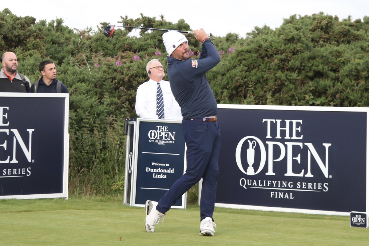 NUCLRGOLF's tweet photo. 🚨Michael Block fires an opening round of +5, 77 at Final Qualifying for The Open Championship. Is currently T49 (📸: @DundonaldLinks) https://t.co/OUlatwcd1T