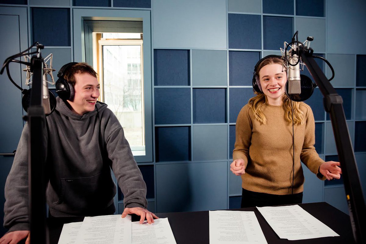 audibleDE's tweet photo. Die Produktion von „Die Vorboten“ mit Michelangelo Fortuzzi und Luna Wedler war eine große Freude. Hat euch das Hören genauso viel Spaß gemacht? #dievorboten #dergreif https://t.co/JsM6sc4UEd