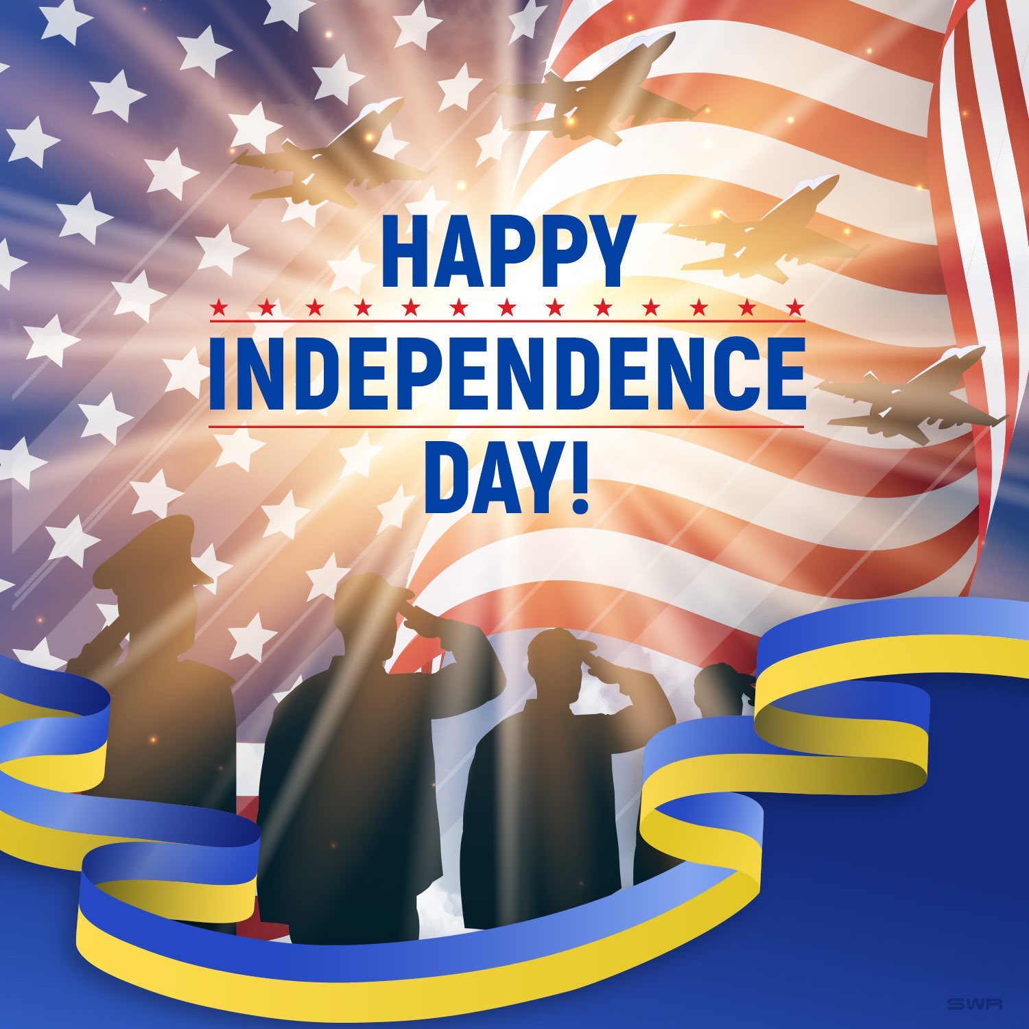 Defense of Ukraine on Twitter "Happy Independence Day, America! Your
