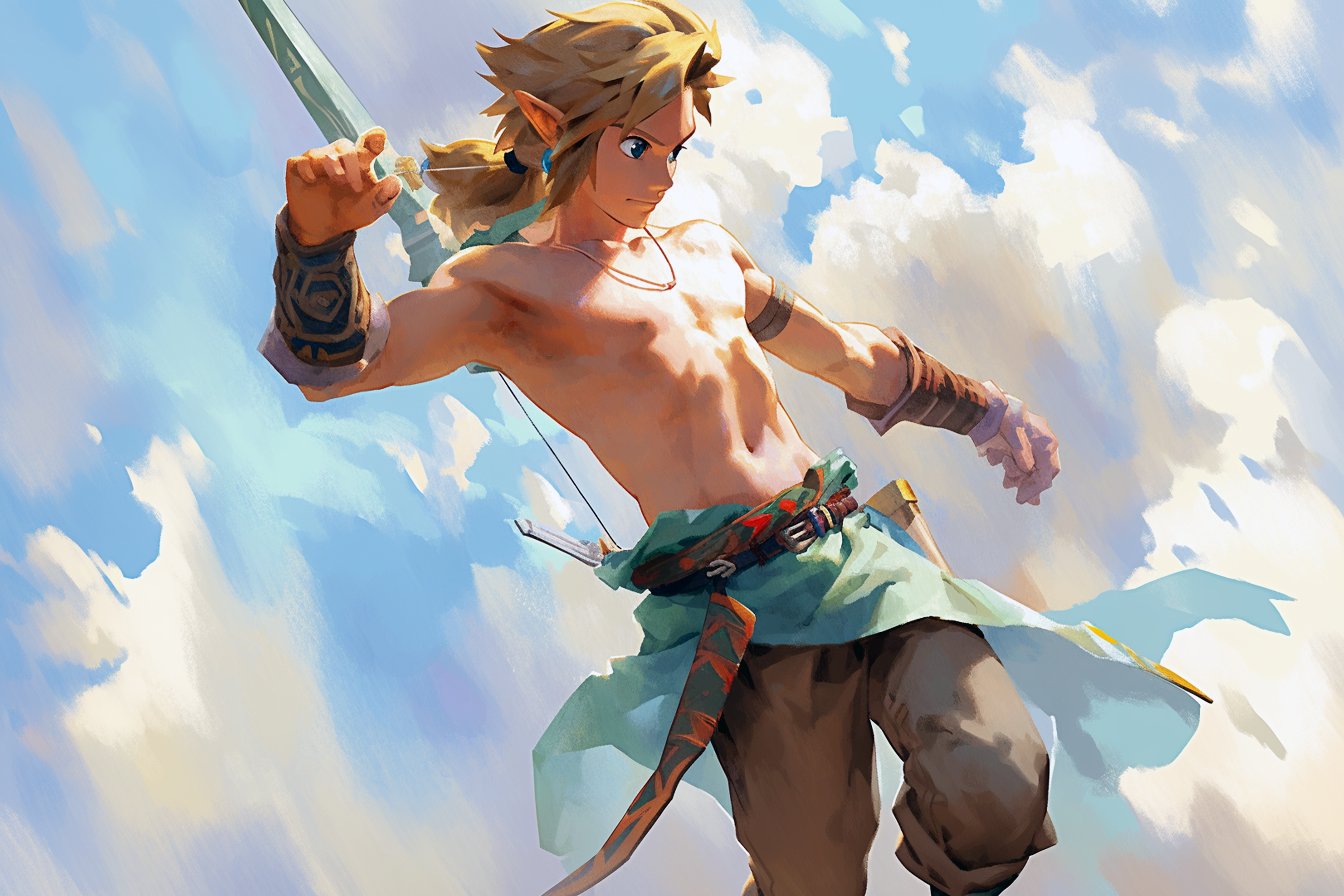 ArtStation - Link - The Legend of Zelda ToTK