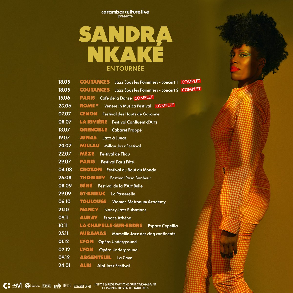 Sandra Nkaké (@sandra_nkake) on Twitter photo SCARS est sur les routes!! Heureuse de venir à votre rencontre #scars #ontour #tournee #concerts @MarseilleJazz <a href="/OperaUndrground/">Opera Underground</a> <a href="/CaveArgenteuil/">La Cave Argenteuil</a> #jazzajunas #festivalrosabonheur #lapartbelle #auray #espaceathéna #lachapellesurerdre #espacecapellia SCARS est sur les routes!! Heureuse de venir à votre rencontre #scars #ontour #tournee #concerts @MarseilleJazz <a href="/OperaUndrground/">Opera Underground</a> <a href="/CaveArgenteuil/">La Cave Argenteuil</a> #jazzajunas #festivalrosabonheur #lapartbelle #auray #espaceathéna #lachapellesurerdre #espacecapellia
