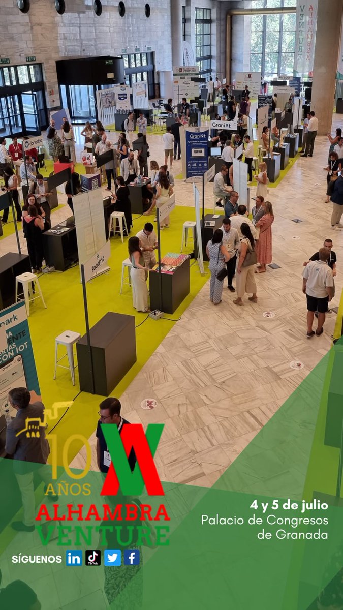 Sigue en directo el #AlhambraVenture23 <a href="/AlhambraVenture/">Alhambra Venture</a> 

✅ ideal.es/granada/direct…

#startups #emprendimiento