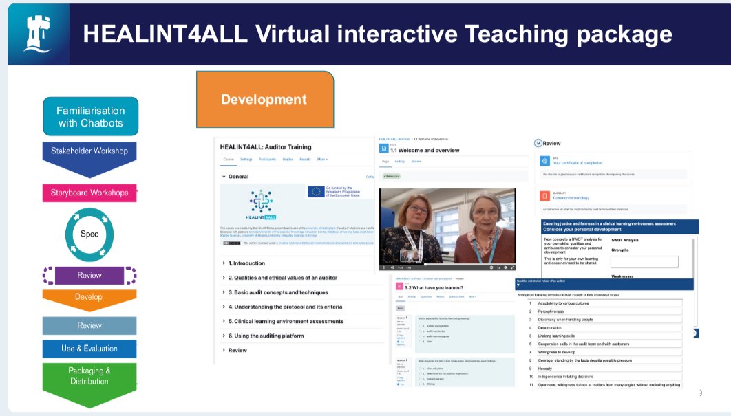 Glad to present the <a href="/HealintEurope/">HealintEurope</a> @erasmusplusUK project's findings on the #cocreation of Virtual Interactive Teaching Package for #auditors of #healthcare #placements to train at #edulearn23 <a href="/iated/">IATED</a> conference <a href="/UoN_HELM/">UoN HELM</a> <a href="/iMedPhysAUTH/">AUTH Medical Physics & Digital Innovation Lab</a> <a href="/UniofNottingham/">Uni of Nottingham #WeAreUoN</a>