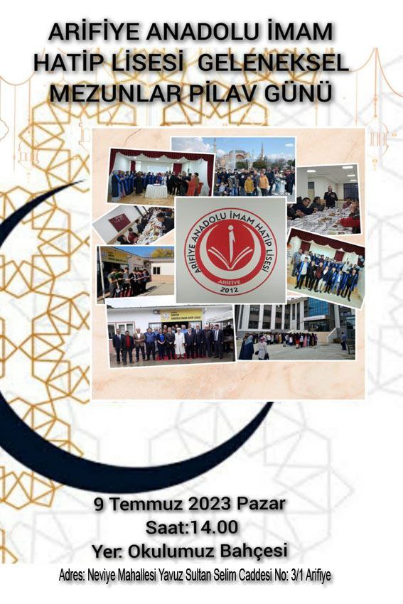 ARİFİYE ANADOLU İMAM HATİP LİSESİ (@arifiyeaihl) on Twitter photo 