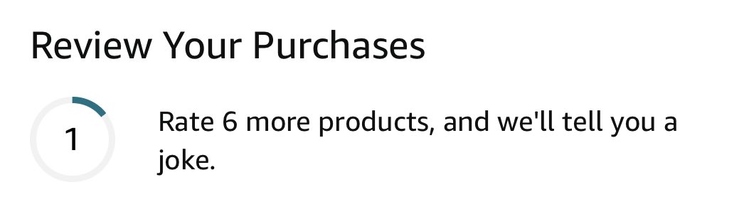 😄 ⁦<a href="/AmazonEurope/">Amazon Europe</a>⁩ getting cute with their incentives