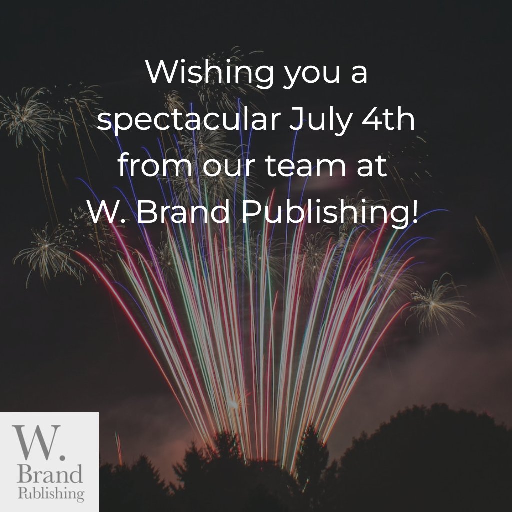 🇺🇸 Happy Independence Day – wishing all a wonderful holiday from our team of talented authors, editors, and book designers! 🇺🇸  
#HappyJuly4th #IndependenceDay #IndieBookPublisher