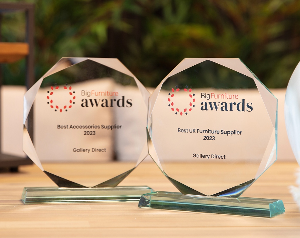 With our <a href="/Home/">Geneia@home</a> Outdoor Event in full swing, the team at <a href="/BigFurnitureGrp/">Big Furniture Group</a> visited us to take a look at our upcoming collections and present us with our awards for Best Furniture Supplier and Best Home Décor Supplier. #awardwinners #athomeevent #outdoorevent⁠