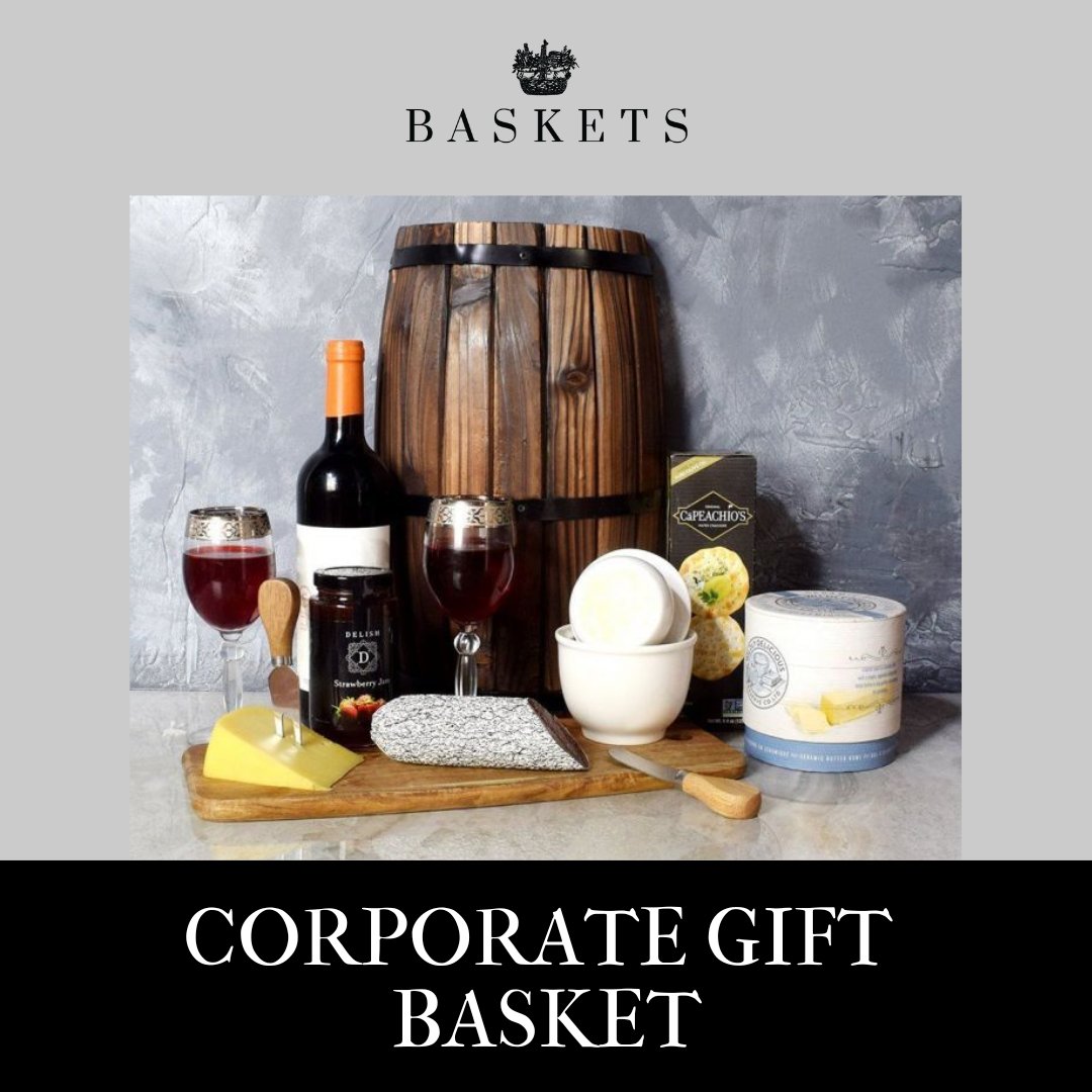 Facilitate organic communication with colleagues and improve team morale with a Corporate Gift Basket!
For More:tinyurl.com/4edhmkb4
#CorporateGiftBasketJoy #GiftsThatMeanBusiness #CorporateGiftingElevated #ImpressiveGiftBaskets