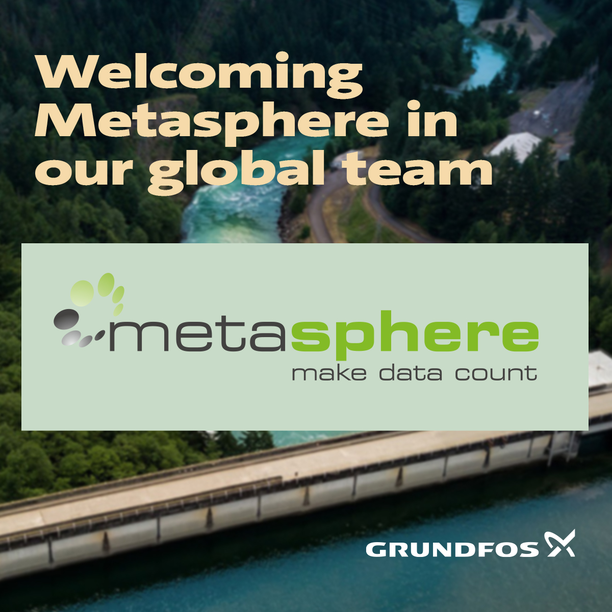 PDJF_dk's tweet photo. Welcome to the Grundfos Family, @metasphere! You'll be a key in #Grundfos' bid to help make #waternetworks worldwide more robust in the face of climate change, solving a pressing global challenge.
👓 https://t.co/G3N2mQZAbN https://t.co/dDZSqCLUnL