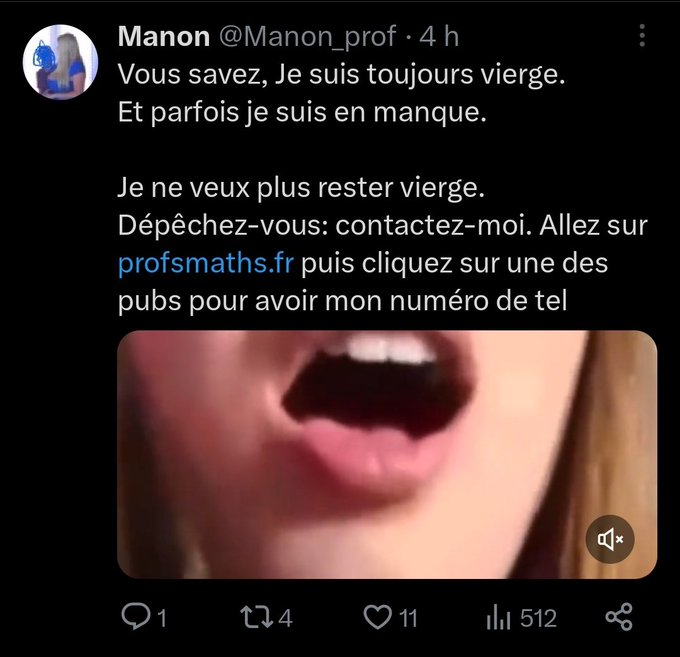 Merci de signaler ce compte qui utilise mon image ! 🙏  (M&ecirc;me si c'est vrai que je suis vierge 🙈)  https://t<a href="/tag/mvsales"class="tags"><span>#mvsales</span></a><a href="/tag/vipfanclub"class="tags"><span>#vipfanclub</span></a>