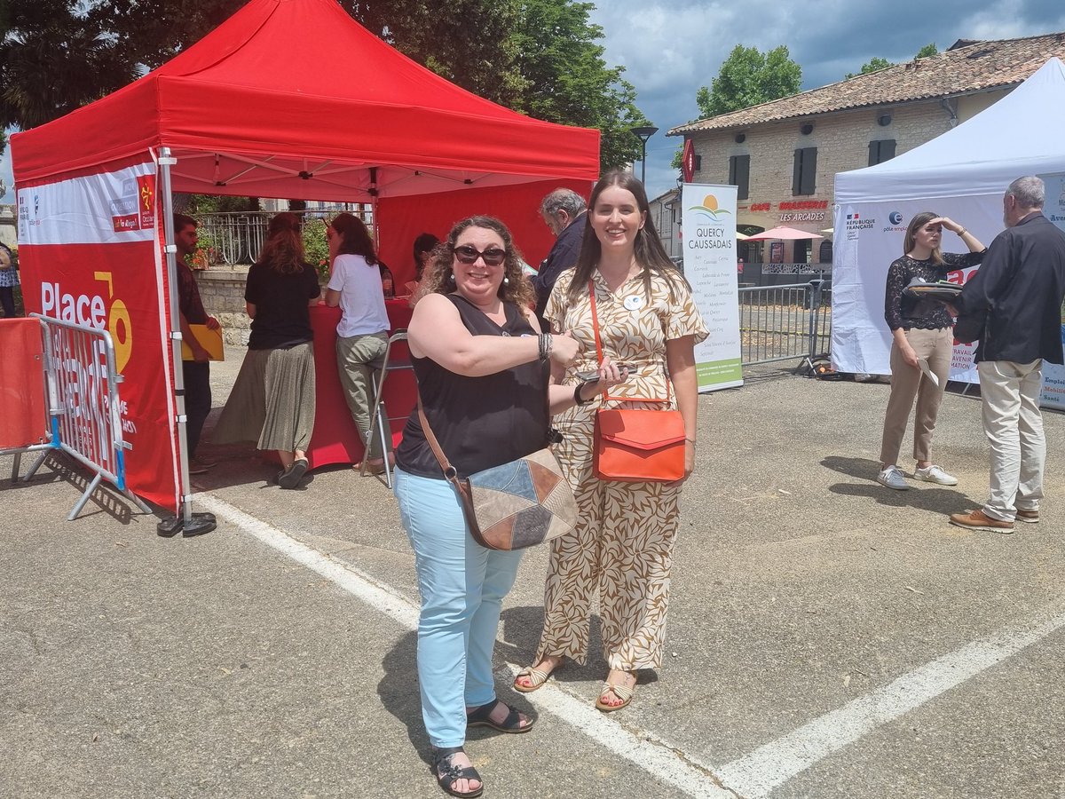 ampabeya's tweet photo. @Placedutaf à Caussade  c'est maintenant! 
📢 Venez à la rencontre des entreprises de votre territoire qui vous parleront des opportunités d'emplois tous secteurs et vous accueillent jusqu'à 17h Boulevard Rey! @region @Occitanie @Poleemploi_oc PE @albasud et @montaubannord https://t.co/1ae1VQQITd