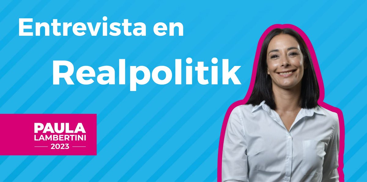 plambertini's tweet photo. Comparto algunos fragmentos de la entrevista que me realizaron en @RealpolitikFM dónde explico la ciudad que venimos a proponerle a los vecinos/as de La Plata y mis argumentos que describen porque pienso que es pésima la actual gestión municipal del Intendente @JulioGarro 
🧵👇 https://t.co/wLLdED2mU6
