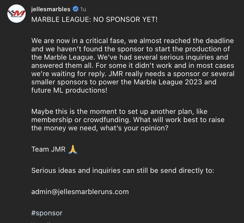 Jelle’s Marble Runs tweet media