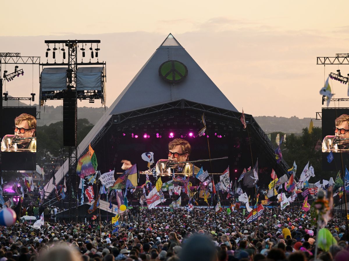 With Glastonbury already a distant memory, who would you like to see headline next year's pyramid △ stage?