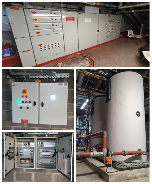 EPAnoticeboard's tweet photo. Supply and commission of an MCC extension panel to facilitate control of new Hot Water Services. #energycontrolled #spotthetrend #belimo https://t.co/rLSKChQPwC https://t.co/USaE2oVPQu