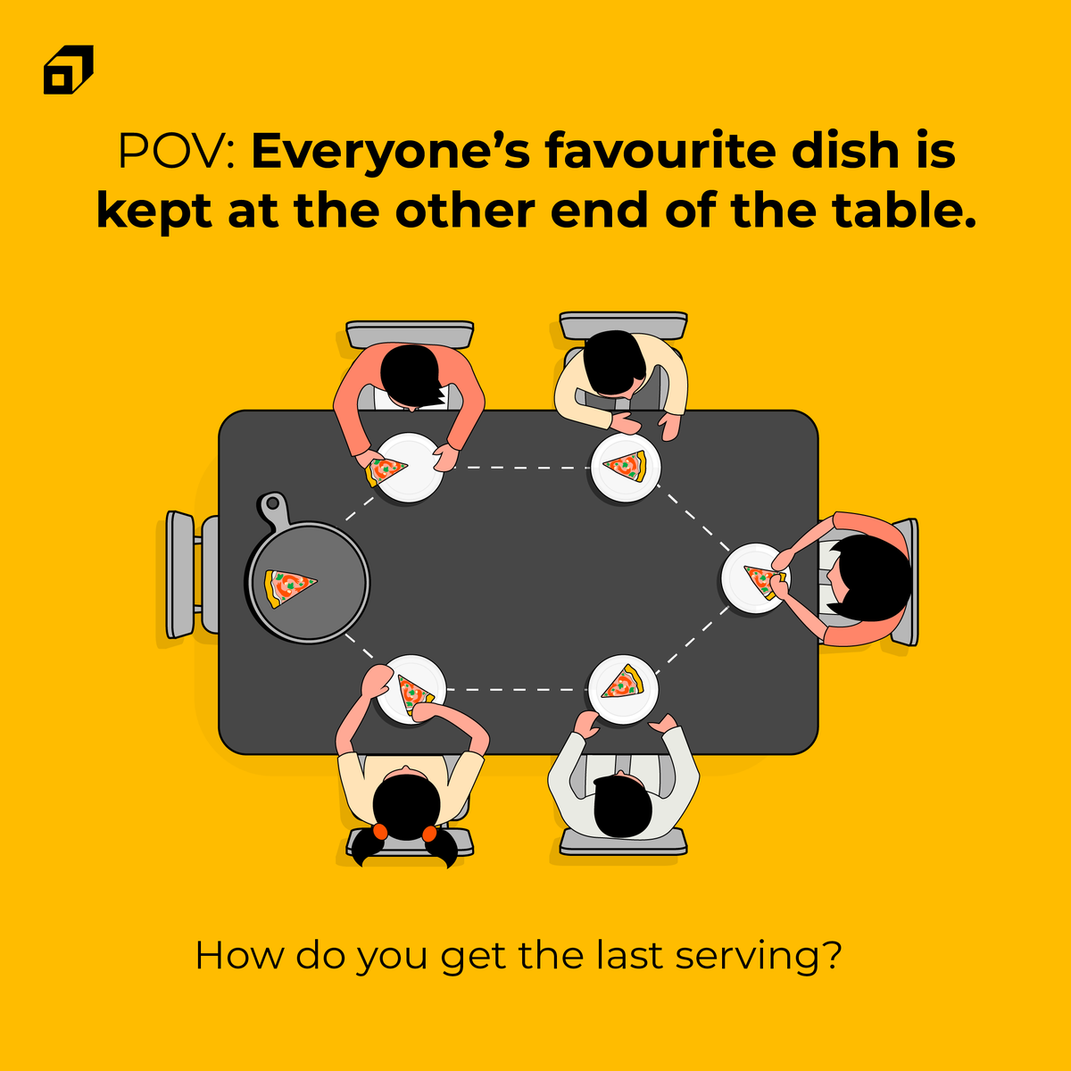 scaler_official's tweet image. Who knew Dijkstra&apos;s algorithm, originally created for road networks could also be used to get your favourite food from the dining table 👀

#SCALER #WhereTheHungryLearn #DijkstraAlgorithm