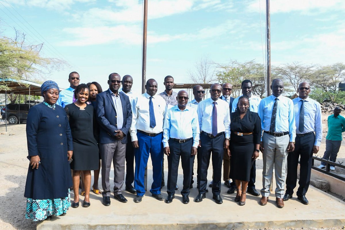 DrJohnErus's tweet photo. Delighted to welcome the @Senate_KE  officials to Turkana County as they assess the state preparedness for the upcoming Senate sitting in Turkana . We are proud to host this important event and showcase Turkana's infrastructure development. https://t.co/x73Qhhf1kX