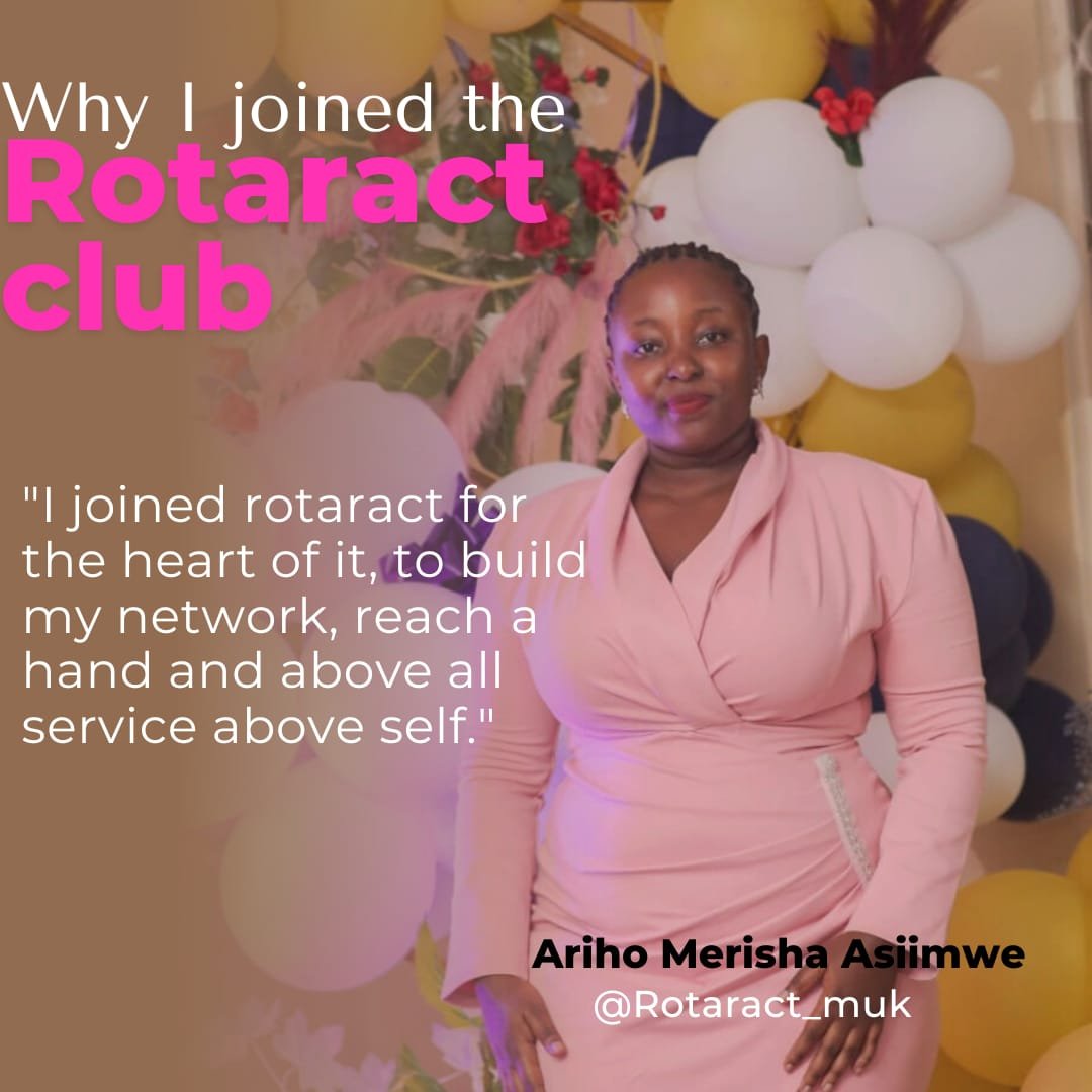 Rotaract_MUK's tweet photo. @Rotary @rotaract @rotaryd9213 @RotaractD9213 @Rotaract_TV #WhyIjoinedRotaract https://t.co/RQyYSLcVQw