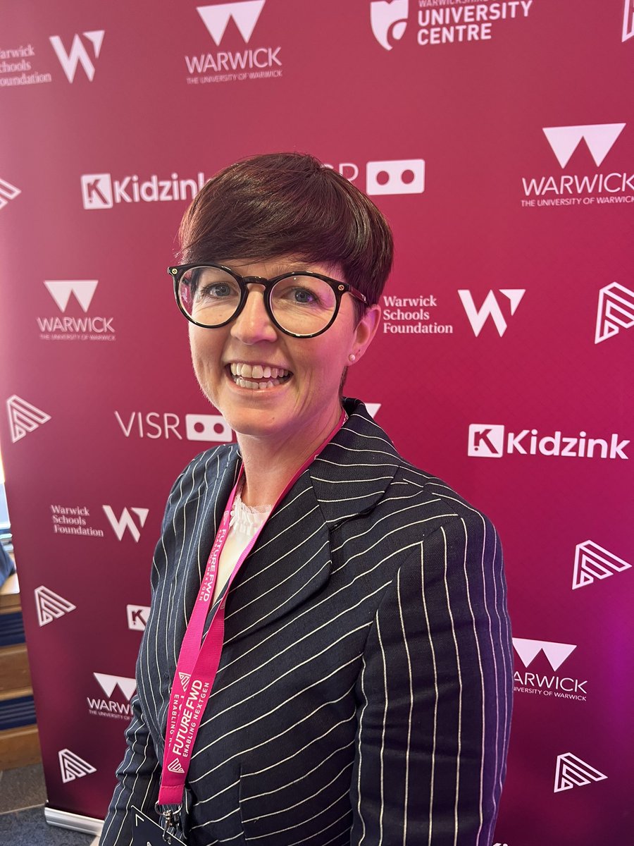 FutureFwdHQ's tweet photo. Great to see Jo from one of our partner brands @Noble_and_Eaton at the creative conference and wonderful to catch up 

#FutureFwd
#EnablingNextGen https://t.co/n96QLXczne