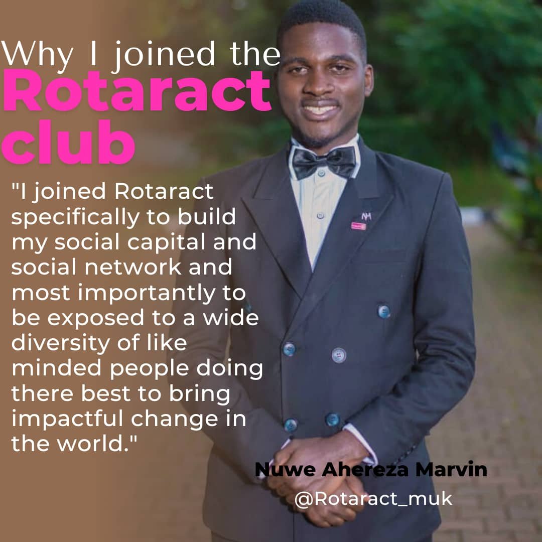 Rotaract_MUK's tweet photo. @Rotary @rotaract @rotaryd9213 @RotaractD9213 @Rotaract_TV #WhyIjoinedRotaract https://t.co/RQyYSLcVQw