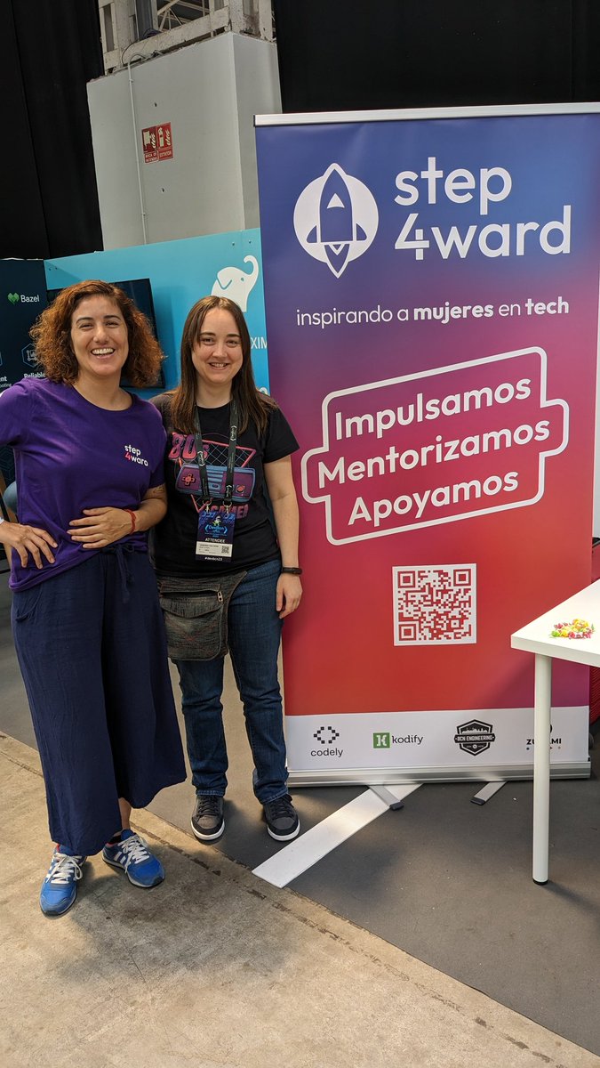 Vanessa Galcerà (@vanessagare) on Twitter photo Siempre está genial ir a conferencias para conocer a gente nueva. Hoy conociendo la comunidad <a href="/Step4ward_ES/">Mentoras Step4ward</a>
#womentechmakers <a href="/GDGTarragona/">G. Developers Group Tarragona</a> <a href="/WomenTechmakers/">Women Techmakers</a> #devBcn23 <a href="/dev_bcn/">DevBcn</a> Siempre está genial ir a conferencias para conocer a gente nueva. Hoy conociendo la comunidad <a href="/Step4ward_ES/">Mentoras Step4ward</a>
#womentechmakers <a href="/GDGTarragona/">G. Developers Group Tarragona</a> <a href="/WomenTechmakers/">Women Techmakers</a> #devBcn23 <a href="/dev_bcn/">DevBcn</a>
