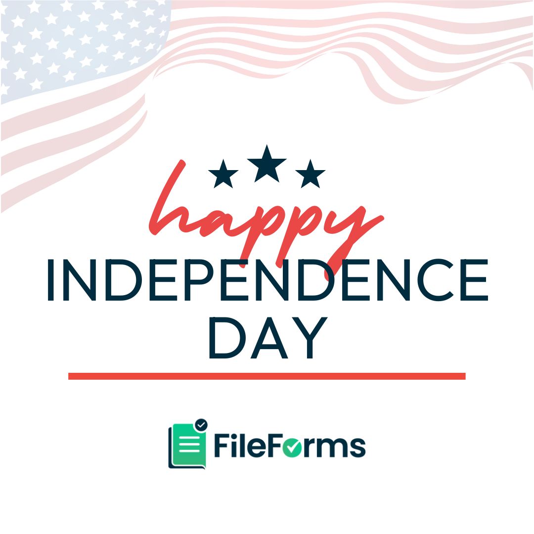 File_forms's tweet photo. Today, as we celebrate our great nation, we wish everyone a happy and safe Independence Day! ๐บ๐ธ
#FileForms #FourthOfJuly #IndependenceDay #July4th #Independence #America https://t.co/C4pcP21bDu
