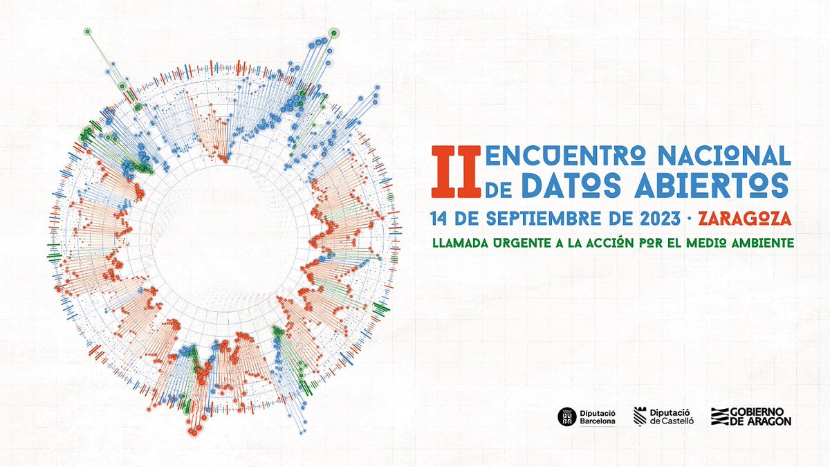 CDAMAZ's tweet photo. #AgendaVerdeZgz
Datos Abiertos y Acción por el Medio Ambiente
📆14SEP #Zaragoza
Org. @GobAragon @diba @dipcas #AragonOpenData https://t.co/0ZNfVUQlAA