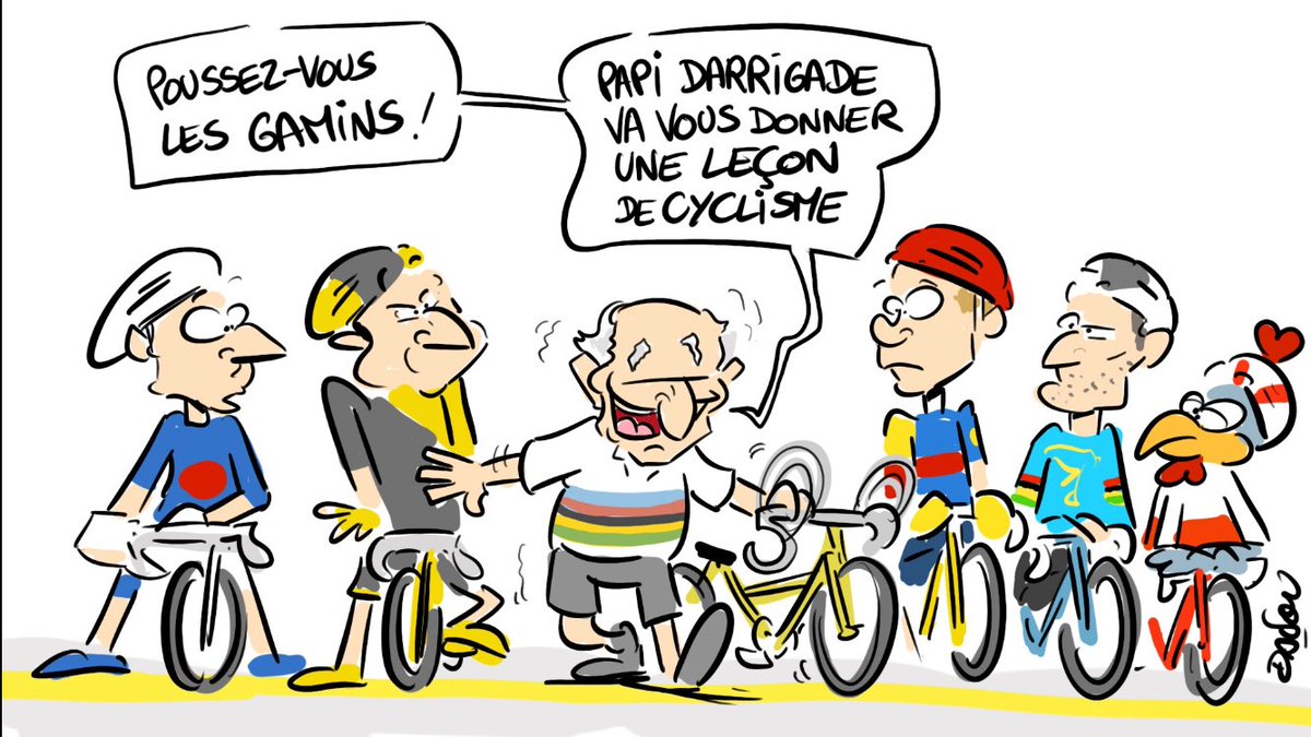 GDiGrazia's tweet photo. 👌🏼 Jour Off devant @letour sur @Eurosport_FR avec #LesRP 💛 https://t.co/ihH4Z4e6ml