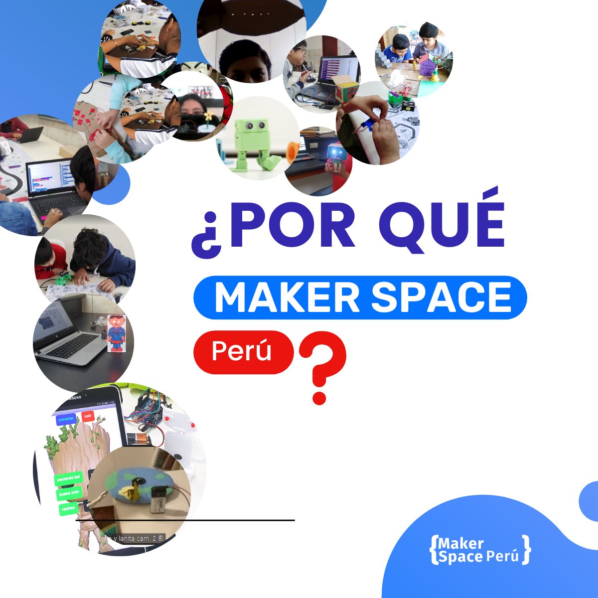 #EducacionSteam #MakerSteam #coding #peru
Estamos comprometidos con el desarrollo de talentos STEAM en las niñas y niños.
Conoce nuestra propuesta makerspaceperu.com
Visítanos: facebook.com/makerspaceperu