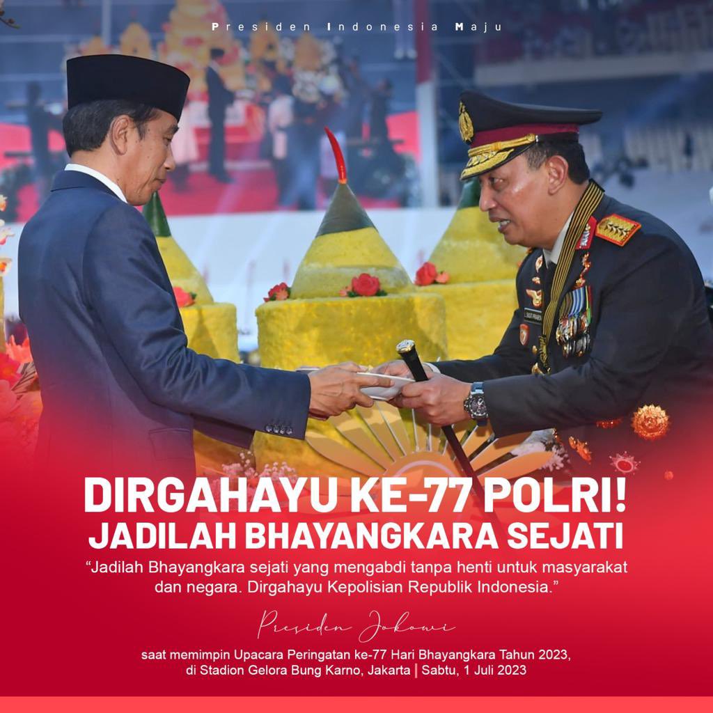 winardy98's tweet photo. Terima kasih Bapak Presiden RI @jokowi atas arahannya, kami Bhayangkara SIAP menjalankan dengan sepenuh hati &amp; ikhlas mengabdi demi INDONESIA.

#winardy98 #polripresisi #IndonesiaMaju https://t.co/2dbNWWJJL3