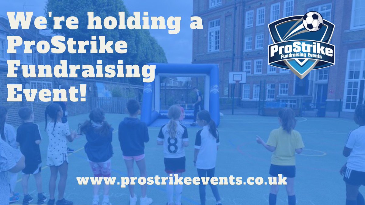RayLodgePrimary's tweet photo. Tomorrow we kick off our fundraising event with @ProStrikeEvents to raise money for our school. We can't wait to take part and see the enjoyment from all our children. #football #fundraising #strivingforexcellence #opportunities #prostrikeevents #strikespeed https://t.co/hojwQU38kY