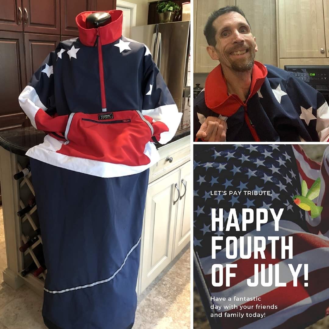 Koolwaysports's tweet photo. We thank all our USA clients for standing by us and believing in our vision and mission
Happy 4th of July and Celebrate The Koolway
#makelifeaccessible #specialneeds
#adaptiveapparel #accessible
#wheelchairlife #adaptivefashion
#fourthofjuly #independenceday2023 https://t.co/PIevb3eQhb