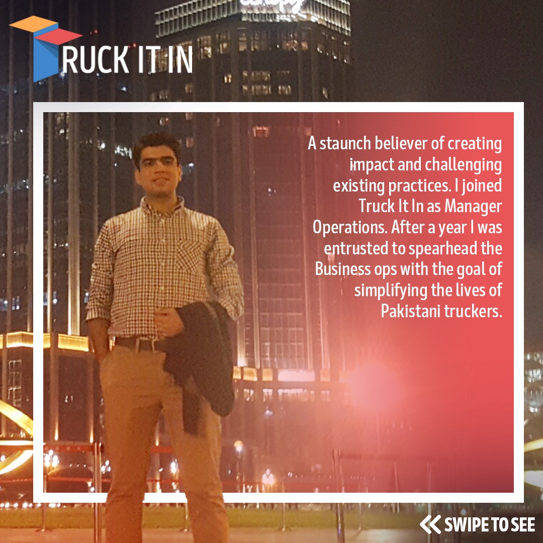 TRUCK_IT_IN's tweet photo. Meet the #TINTribe 🚚
Meet Saadat Yar, Head of Business Ops who joined us as a manager but with his devotion to bring impactful solutions to the market was entrusted with the responsibility to head our business operations.🚀
#employeejourney #employerbranding #logisticstech https://t.co/HviREqkwQp