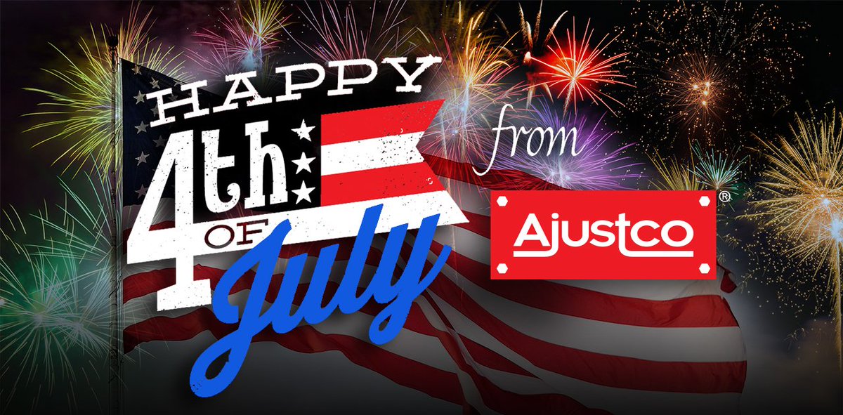 Ajustco's tweet photo. We wish you all a Happy 4th of July! On this day, we appreciate the patriotic men and women who fought and sacrificed themselves so that we can enjoy the privileges that America has today. Here's to a safe and happy celebration. https://t.co/mCaqWAgsFT