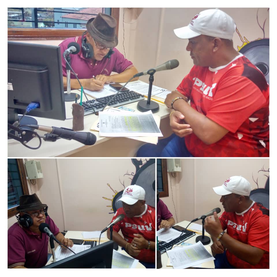 🚩 *//#03 de Julio//*🚩
Estuvimos también presente en la Radio Café 104.9fm, Dónde se dió la información del segundo operativo del tribunal móvil que se estará realizando el día 08/07/23 en la parroquia Guarico
#DelegadoConElPueblo 
<a href="/NicolasMaduro/">Nicolás Maduro</a> <a href="/dcabellor/">Diosdado Cabello R</a> <a href="/JackieCPSUV/">Jacqueline Faria</a>