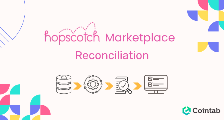CointabHQ's tweet photo. Streamline #Hopscotch marketplace #reconciliation effortlessly with the aid of #Cointab Reconciliation, delivering comprehensive reports and precise verification.

Effortlessly validate all payments, fees, and maintain a accurate inventory record.

Explore https://t.co/bXKa0feP3h https://t.co/zmWQMOosHd