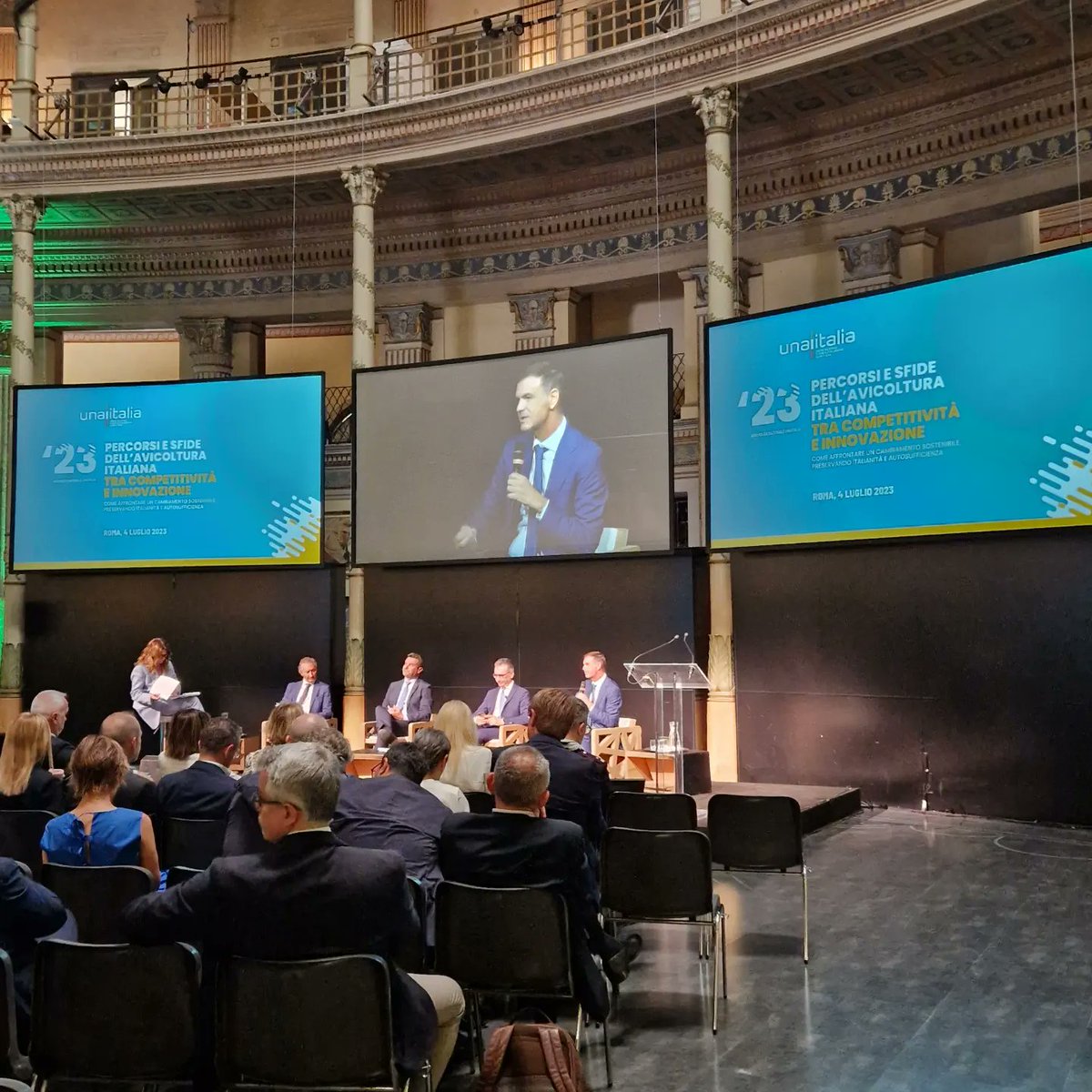 Assemblea Nazionale @_Unaitalia 2023 : momento di confronto sulle azioni da intraprendere per crescere come #filieraagroalimentare e sconfiggere le minacce del #cibosintetico ma anche il fenomeno dell #italiansounding

@coldiretti   #coldiretti #ettoreprandini #sostenibilità