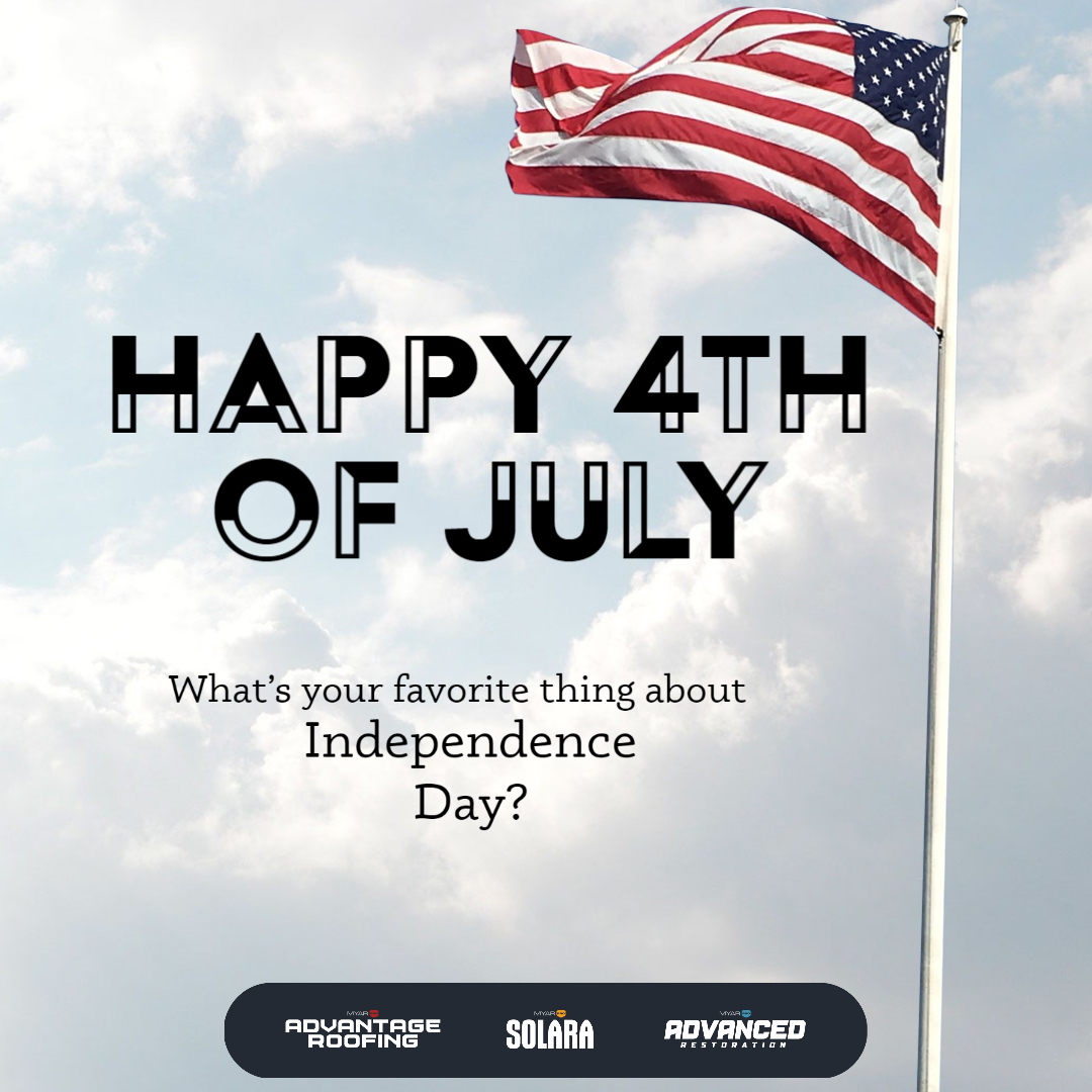 AdvantageRoofs's tweet photo. Happy Independence Day! https://t.co/1r3gPAilEO
