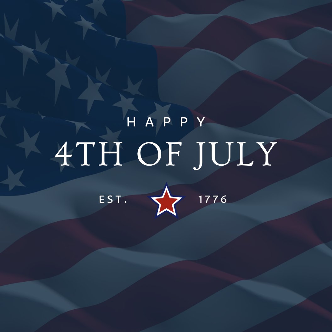 Wishing you all a SAFE and happy 4th of July! #independenceday #happy4th #safety