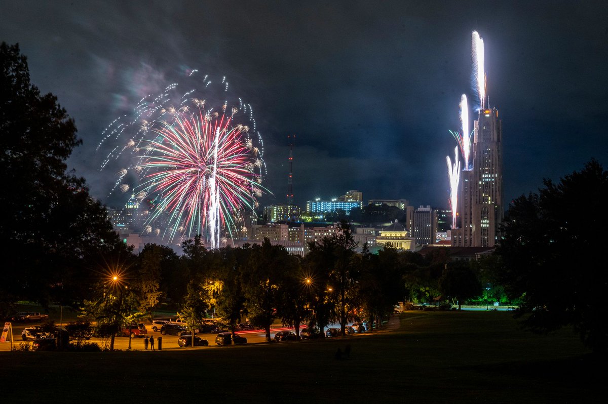 We may bleed blue and gold, but on the 4th of July, we're all about the red, white and blue! 🎆 The University of Pittsburgh will be closed today.