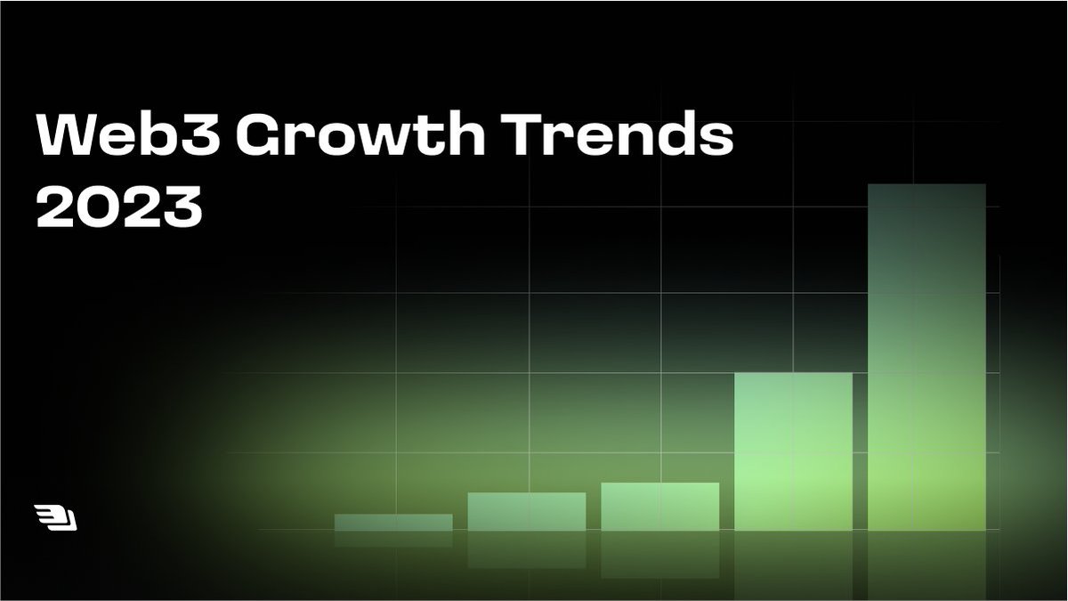 Indexed over 300M wallets and found answers to questions the entire #Web3 community is interested in. 

Read the full version of the Web3 Growth Trends Market report 👉 <a href="/viamirror/">Mirror</a>  mirror.xyz/superdaoapp.et…