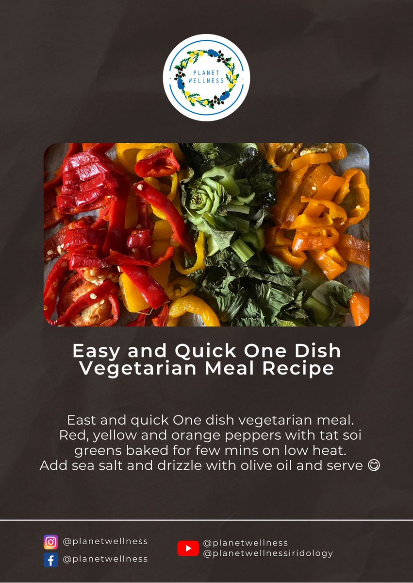 wellness_planet's tweet photo. Savouring the simplicity of a delicious vegetarian delight! 😋 Whip up this quick and easy recipe for a burst of flavours that will leave you wanting more. 🌱✨ Try out this recipe and let us know what you think! 😉 https://t.co/HtNHvrtxAY