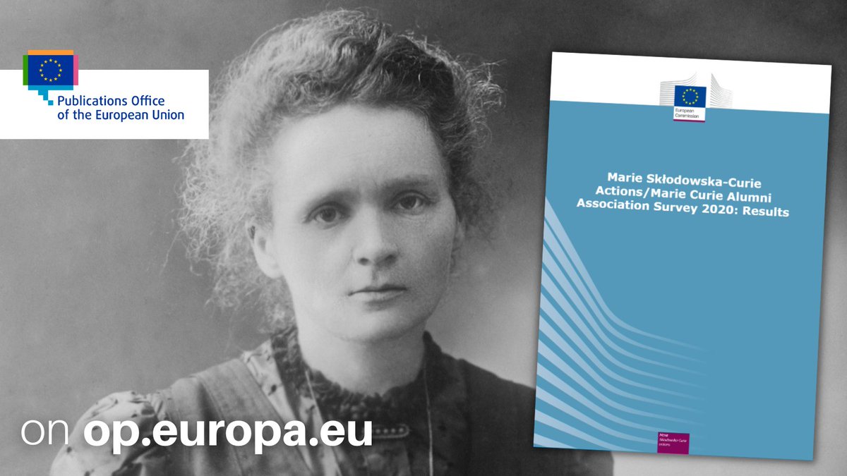 EUPublications's tweet photo. How are researchers benefitting from the Marie Skłodowska-Curie Actions programme? How were their doctorial or post-doctoral experiences? How soon did they get their first paid job afterwards? Read this survey: https://t.co/5YwWnNOnxh 

@MSCActions @Mariecurie_alum https://t.co/hIgfqLpUas