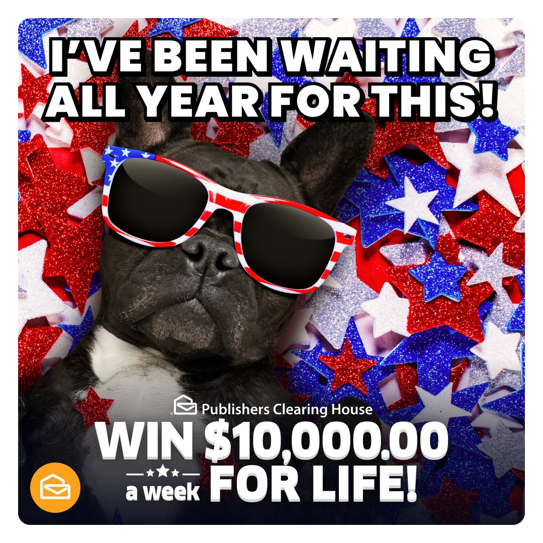 PCH on Twitter "You could celebrate independence EVERY DAY with an