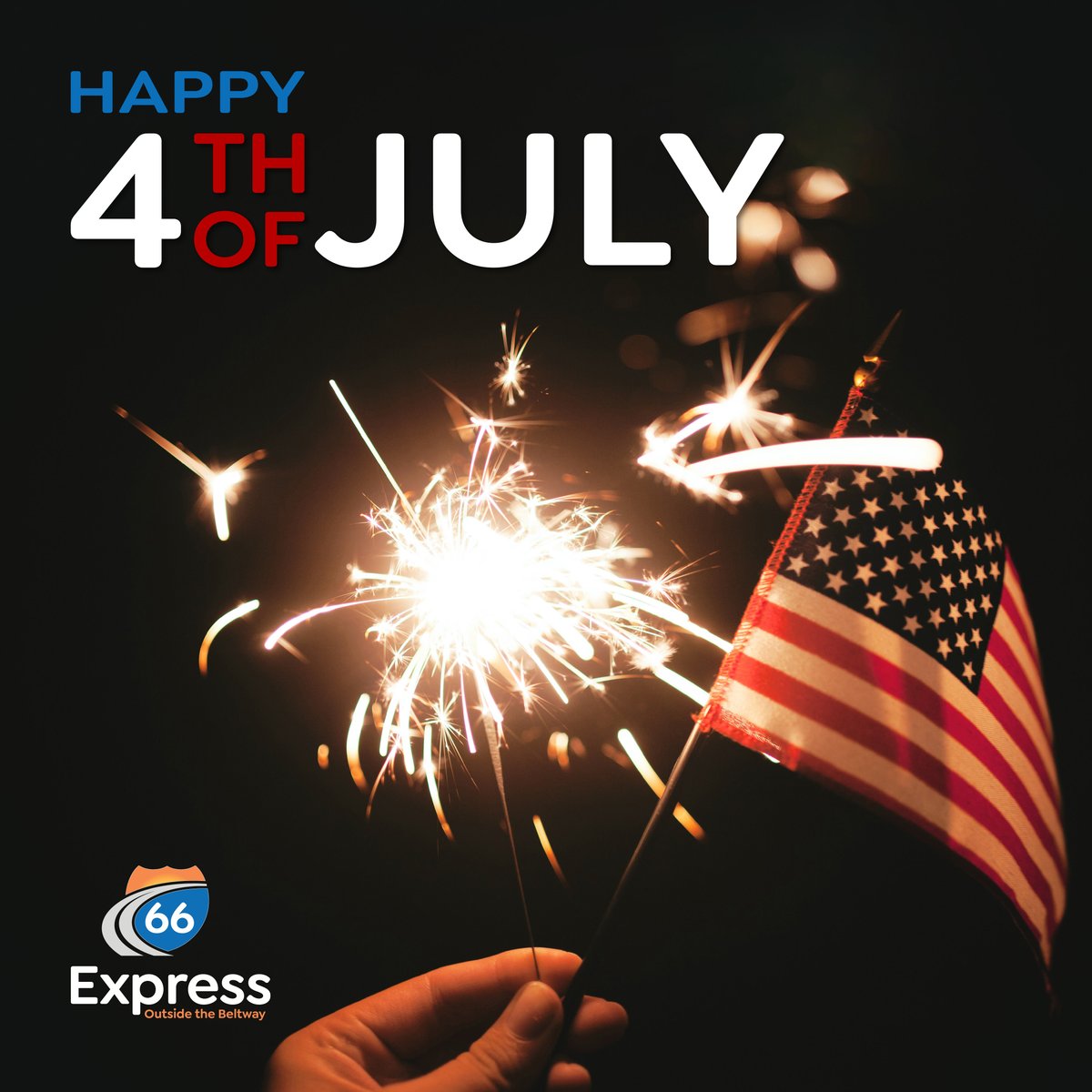 ride66express's tweet photo. Happy Birthday, America - and many more! Celebrate your independence and liberty today. Cruise the #66Express #OutsideTheBeltway to get to the ballgame, the backyard barbecue, and the fireworks show. It's a great way to #SitLessLiveMore. #FourthOfJuly #IndependenceDay https://t.co/dN7XGxUZmU