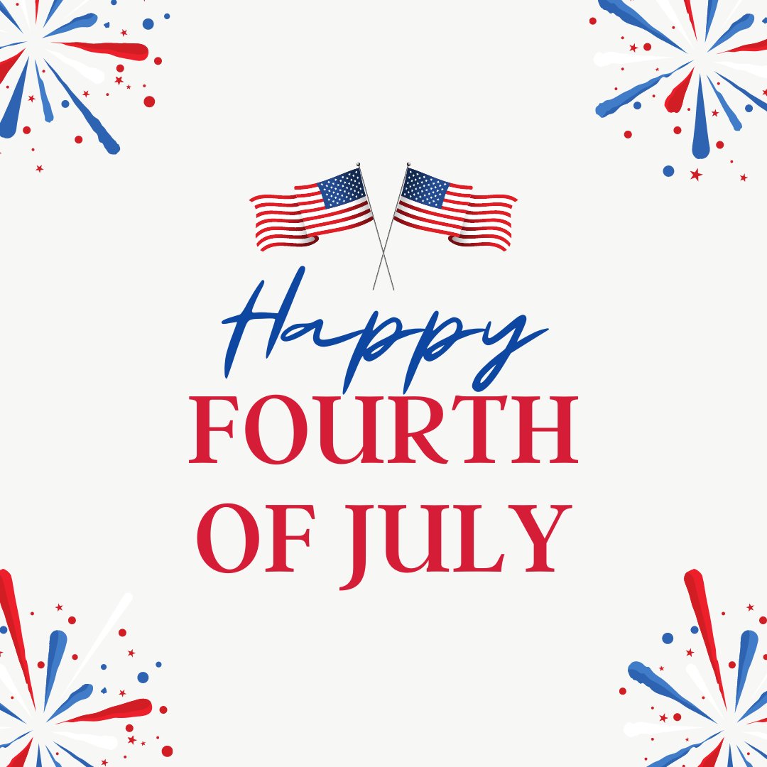 Land of the free and home of the brave 😎 From all of us at CSB, we wish you a Happy 4th of July!! We would also like to remind you that all CSB locations will be closed today. All our locations will reopen to normal hours on Wednesday, July 5th.